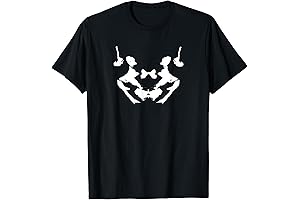Rorschach Ink Blot Test Psychology T-Shirt: Uncover the Mysteries of the Mind