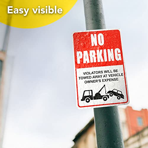 No Parking Signs No Parking Signs for Driveways Aluminum 8x12 Do