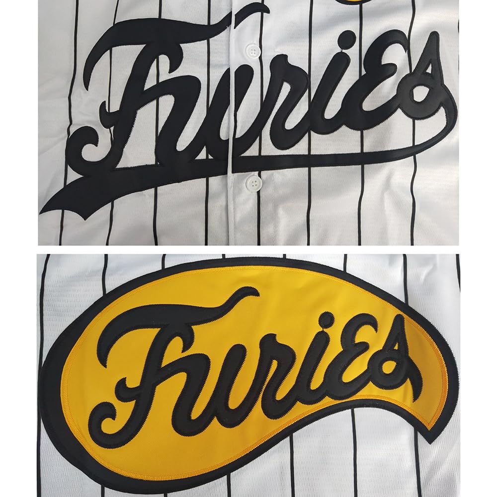 Maillot de baseball The Furies pour homme avec coutures