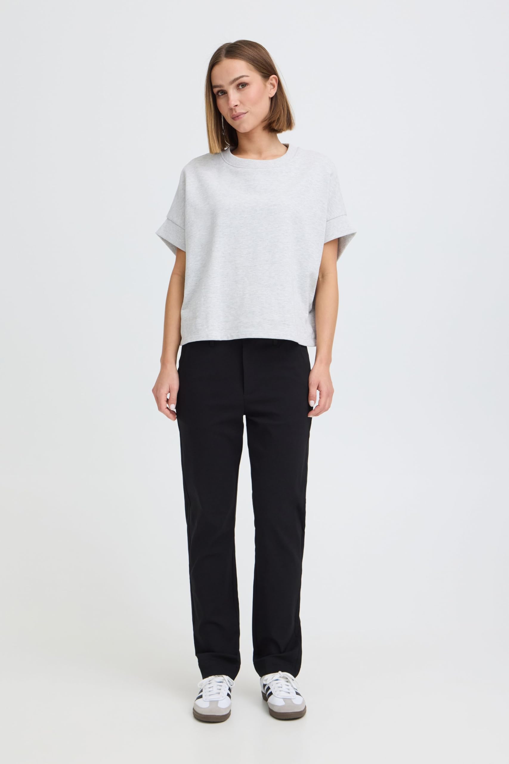OXMO OXKeily Damen Chino Hose Stoffhose Chinohosen