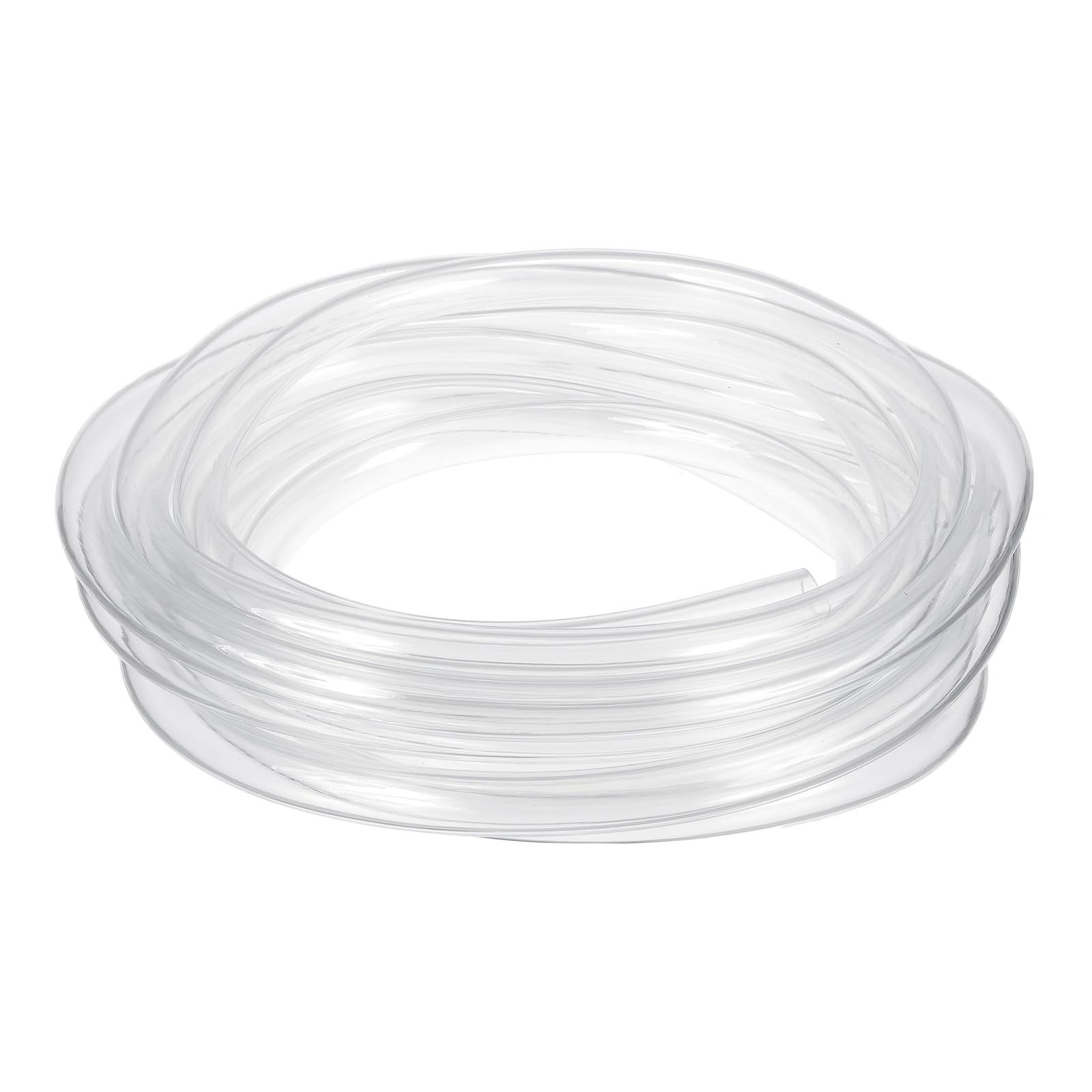PATIKIL 5M Air Conditioner Drain Hose 12mm ID x 16mm OD Leakproof PVC Clear Universal AC Drain Hose Pipe Replacement for Mini-Split Window AC Unit Parts Irrigation Washing Tube