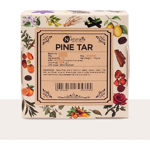 Naturalis Pine Tar Soap 100g