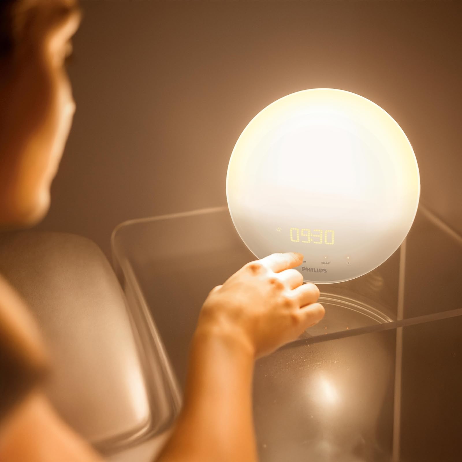 Philips SmartSleep Wake-up Light – Luz de cabecera y despertador