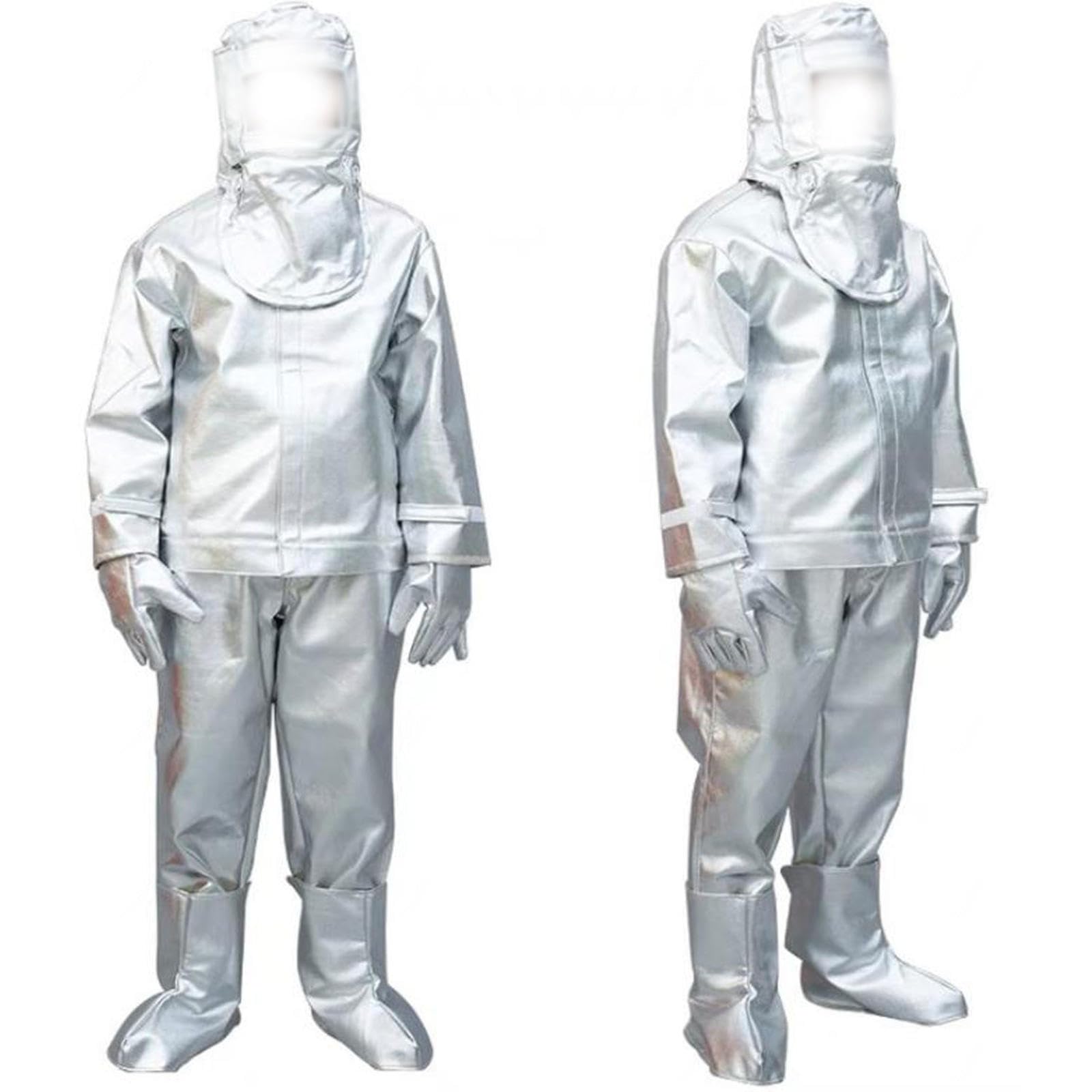 Overoles Ignífugos, Ropa Aislamiento Alta Temperatura Resistente A Altas Temperaturas Adecuado para Aeroespacial, Protección contra Incendios, Policía A Prueba Explosiones