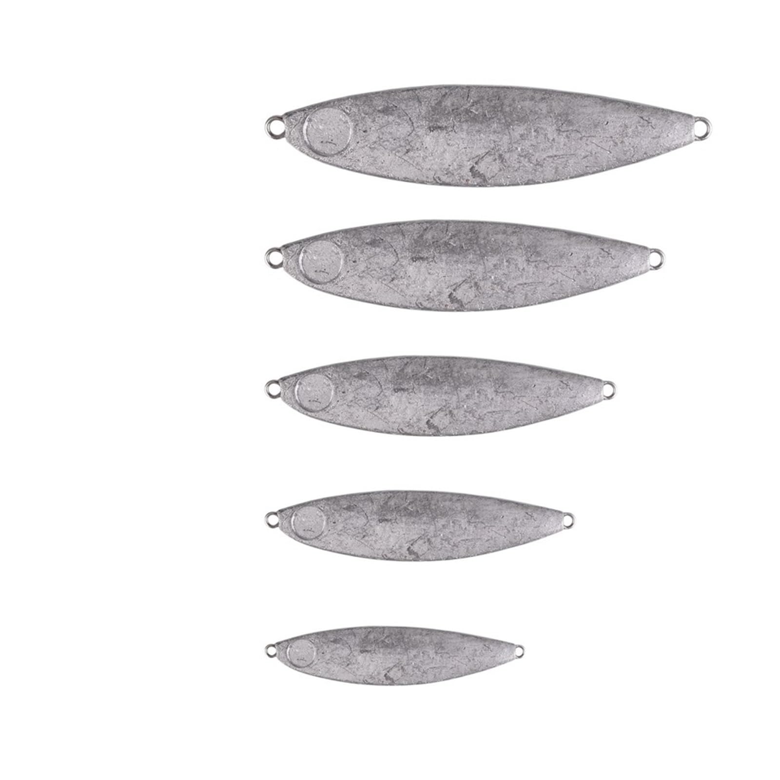 INEOUT 20 Piezas En Blanco Micro Metal Jig Shore Casting Jigging Señuelo Sin Pintar 7g-30g Cuchara Señuelos Agua Salada Pesca Jigs Cebo Artificial Aparejos