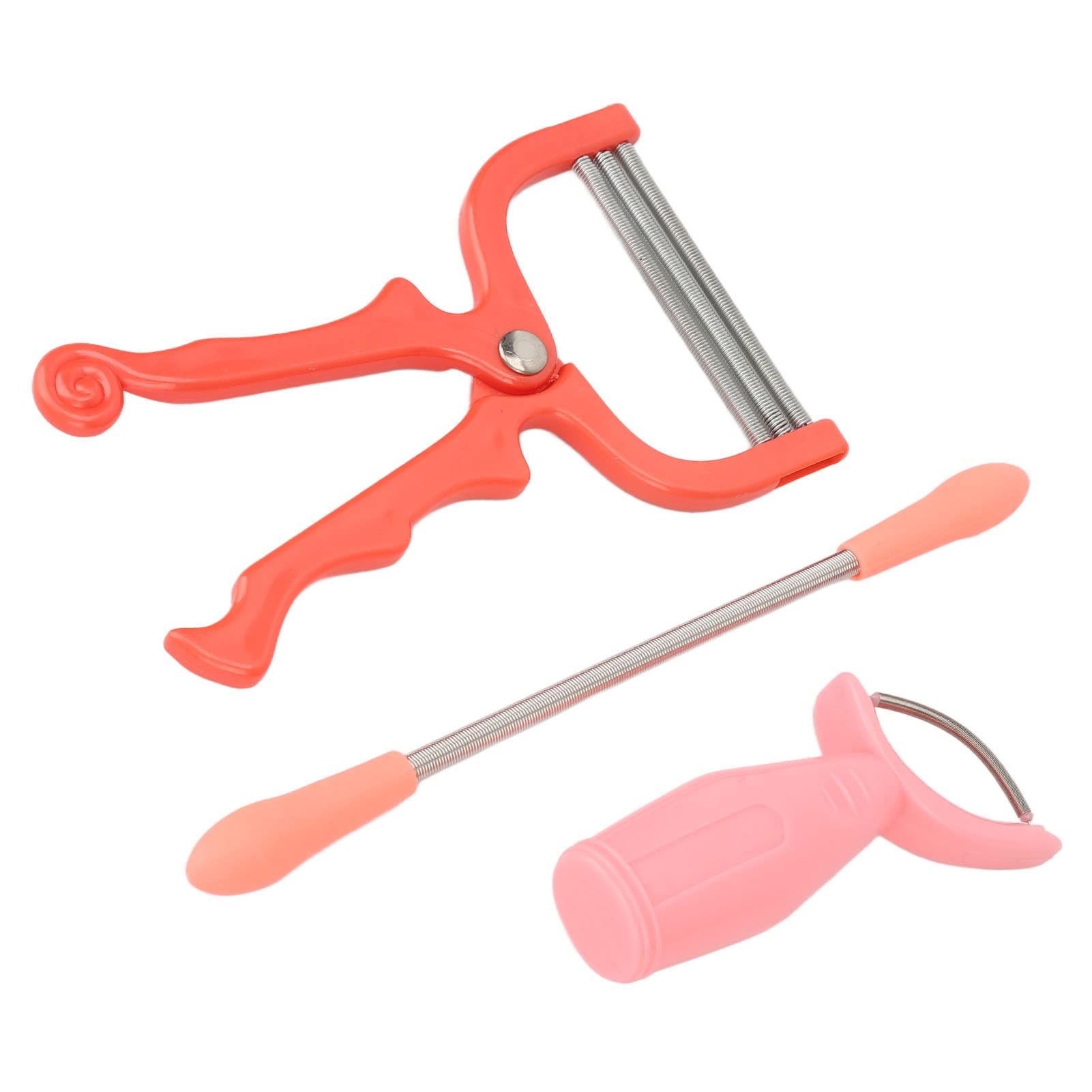 Sprężynowe depilatory, sprężyny do usuwania włosów z twarzyEpilator Stick Tools, Healifty Depilatory Tools, Remove Nnwanted Hair Przenośna stal nierdzewna Trwała bez plastiku bez pigmentów