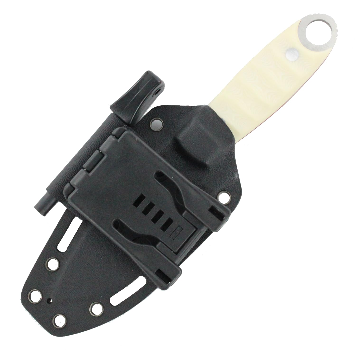 JEO-TEC Nº10 - Coltello Full-Tang a Lama Fissa per Bushcraft Sopravvivenza Pesca Caccia Campeggio, Lama di 10 cm Acciaio Inossidabile, Fodero, Ferrocerio, Handmade in Spain