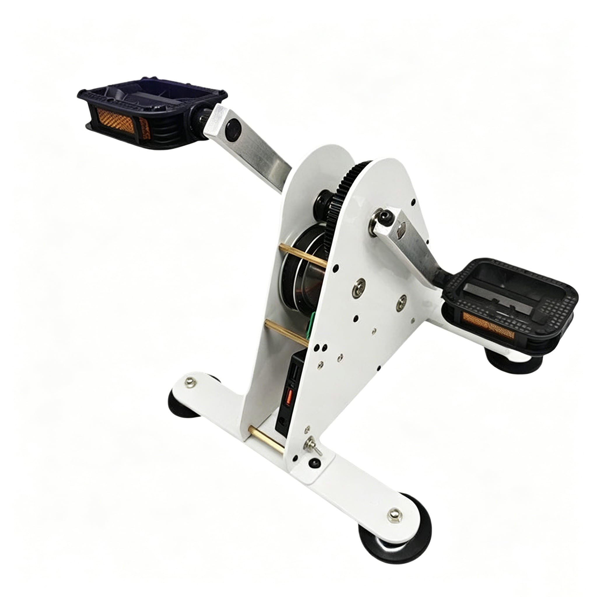 Generador de Pedal Portátil con Doble Salida USB para Camping y Suministro 100W