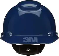 3M, Capacete de Segurança H-710, Secure Fit com Suspensão de Catraca e Sensor UV - Azul Escuro