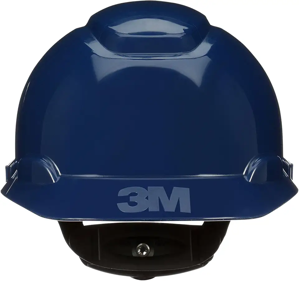 3M, Capacete de Segurança H-710, Secure Fit com Suspensão de Catraca e Sensor UV - Azul Escuro