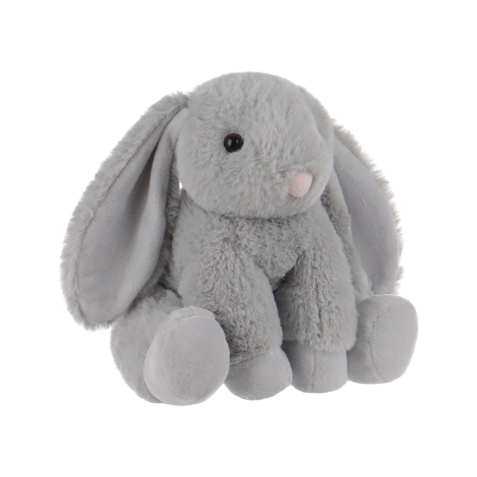 Amazon.com: Apricot Lamb Toys Plush Grey Bunny Rabbit Stuffed