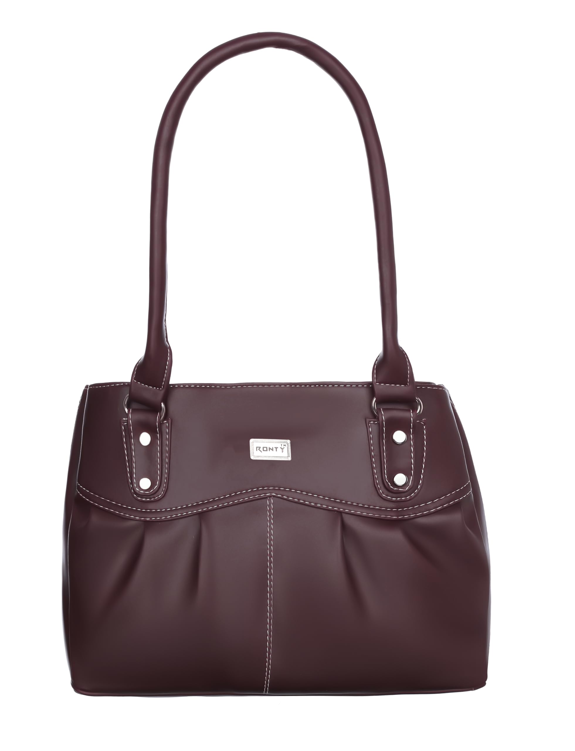 Stylish Leather Handbag Shoulder Purse Bags for Women and Teen Girls | Everyday Use | Office | College | Travel | Work | Birthday Gifts for Wife Satchel-image-46