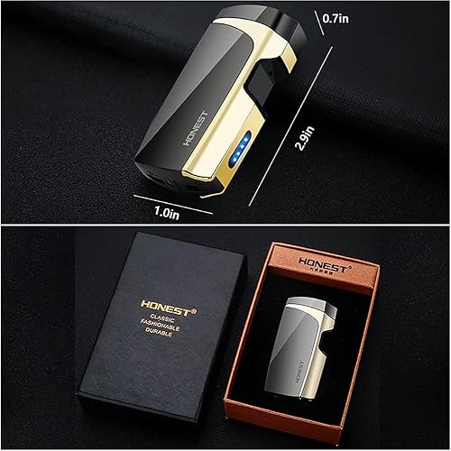 Miniatura 6 de Encendedores eléctricos, encendedor de plasma con sensor infrarrojo, resistente al viento, doble arco, encendedor para exteriores, encendedor USB