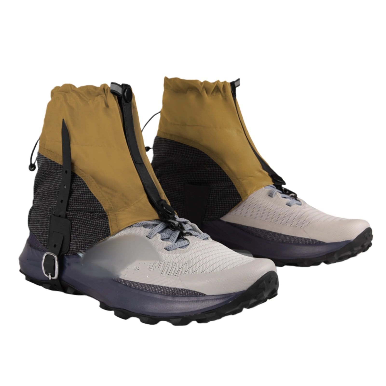 Fabater Ghette da Sentiero, Ghette Basse Regolabili per Scarponi da Sentiero, Protezioni per Gambe Corte per Uomo Donna, Stivali Alligatori per Arrampicata, Campeggio, Sabbia e Neve
