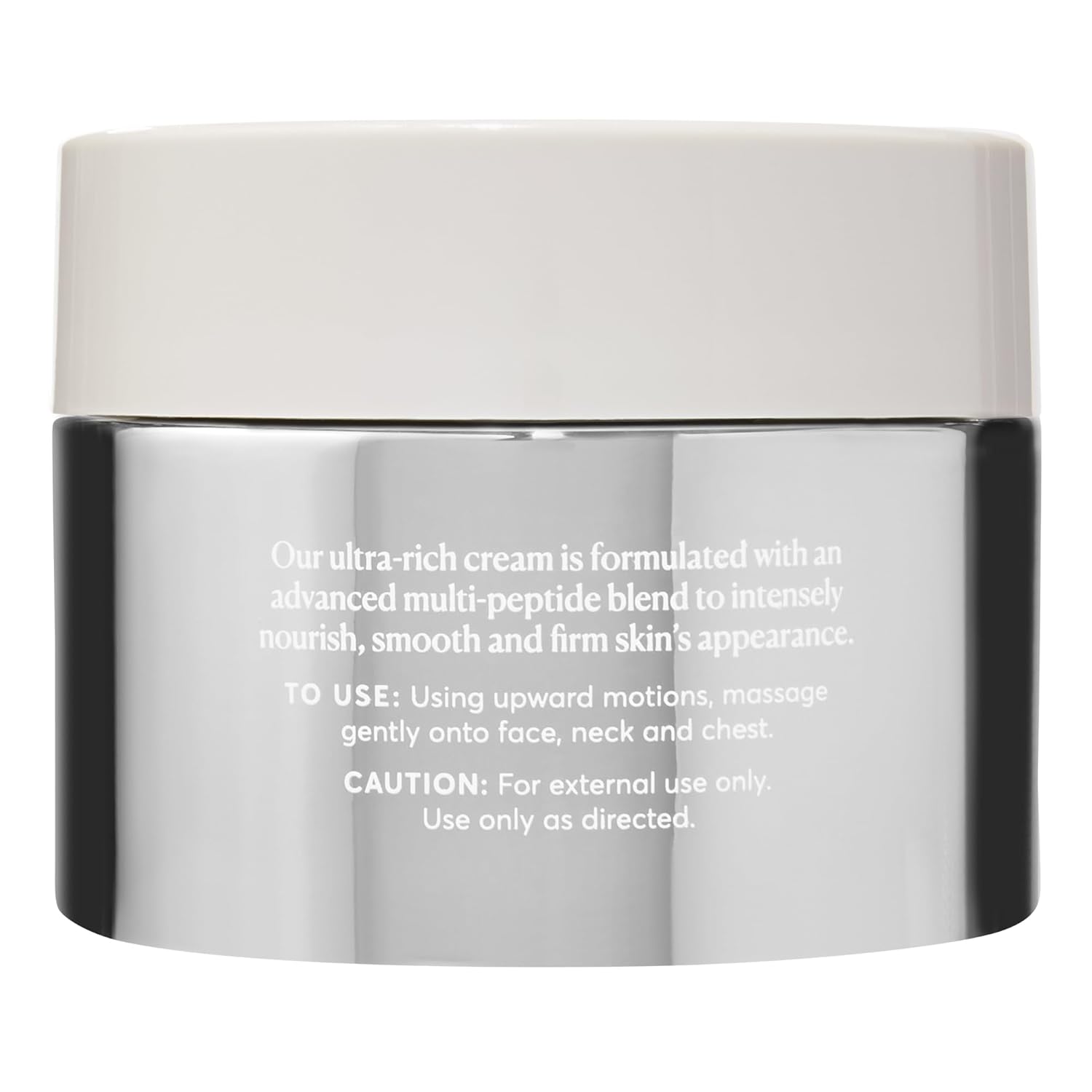 Naturium Multi-Peptide Rich Cream, Hydrating & Nourishing to Help Appearance of Fine Lines & Wrinkles, Vegan & Cruelty-Free, 1.7 oz