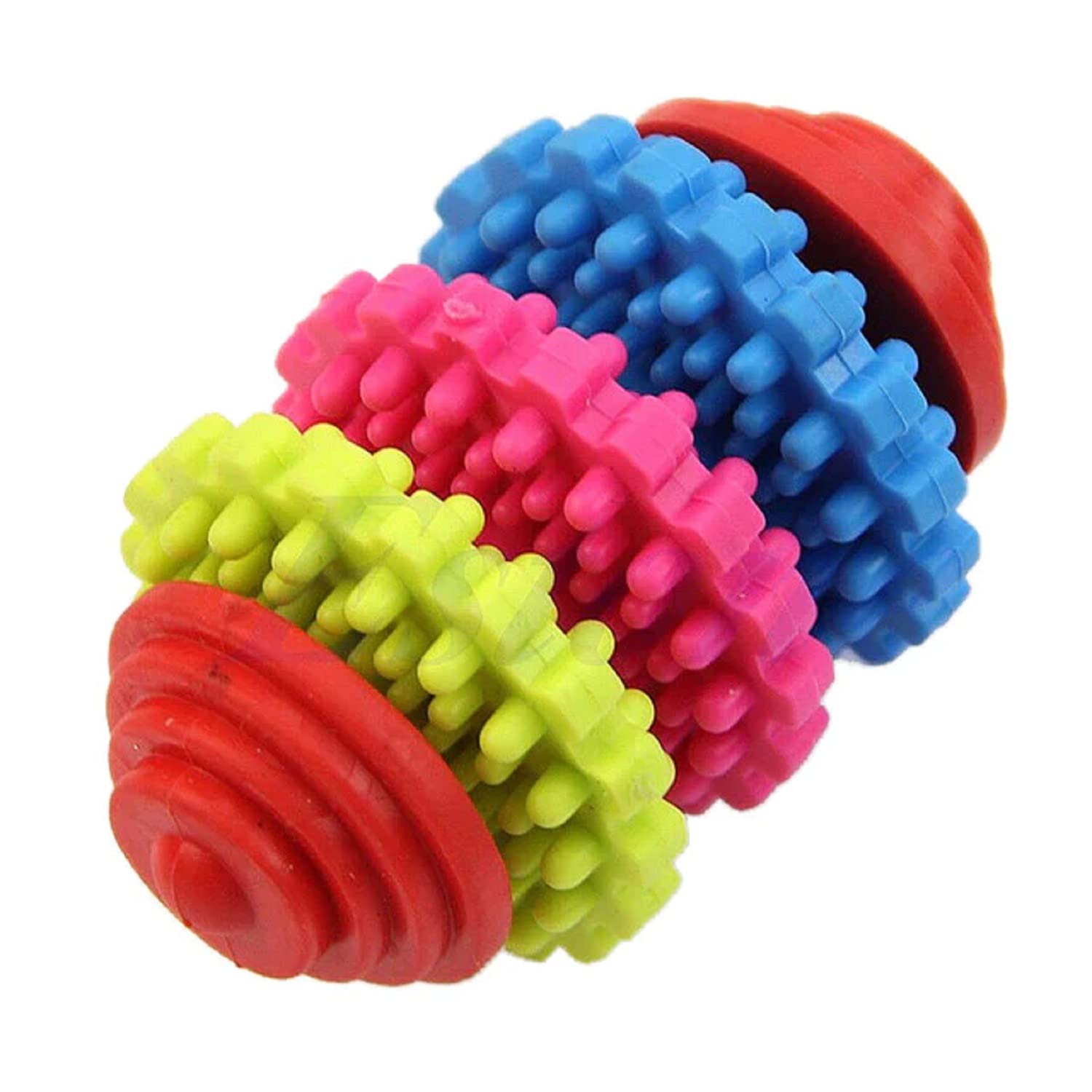 emily pets Dog Interactive Durable Health Gear Gums Molar Teething Teeth Cleaning Rubber Pet Dog Cat Tug Toys Dog Puzzle Toys Pet Dental Puppy Dog Chew Toys for Small Large Dogs Pet-3:Rings-8cm (B0B4K2MJ6Z) Amazon Price History, Amazon Price Tracker