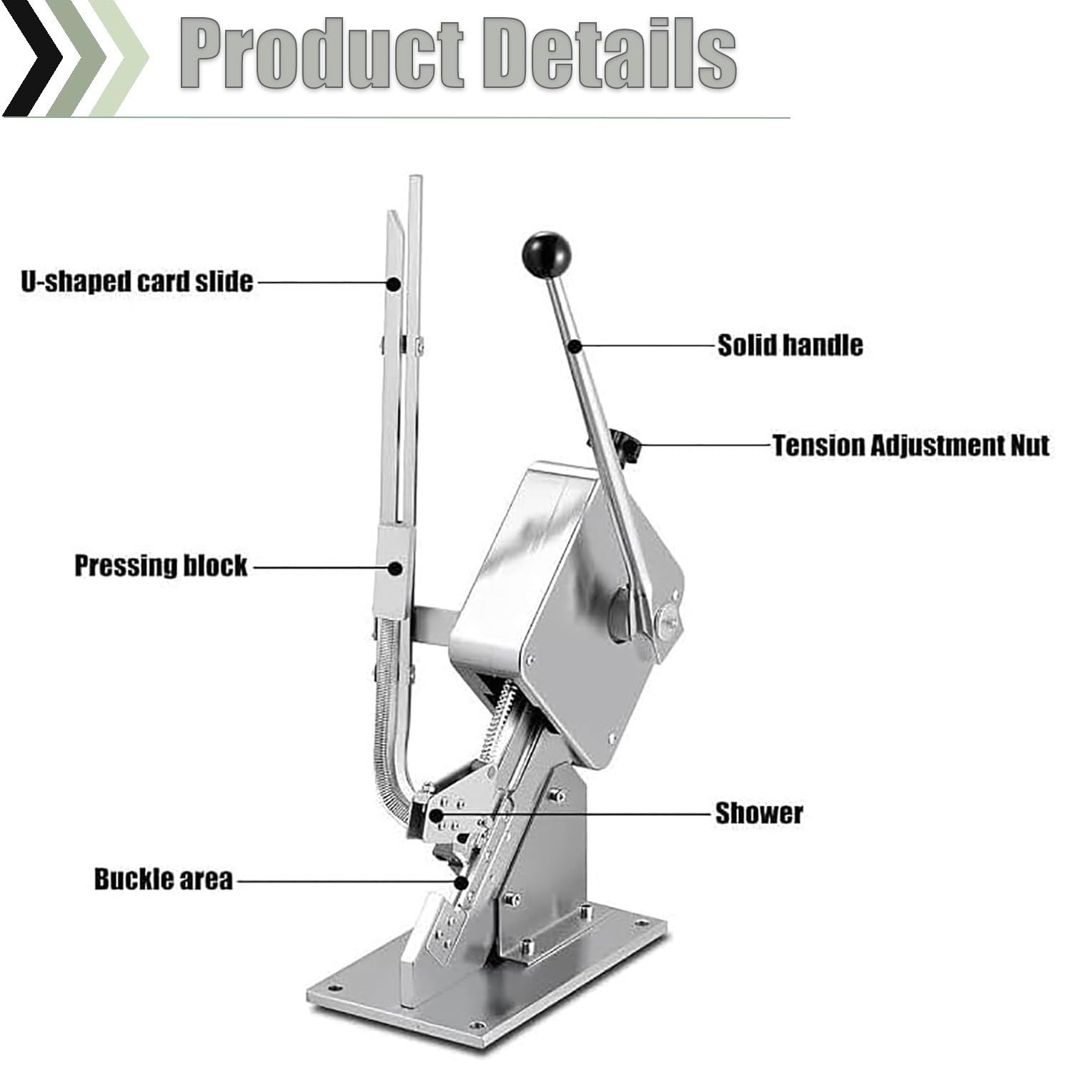 Machine à nouer des saucisses en forme de U - Outil manuel pour attacher et couper des sacs alimentaires - Pour restaurants, camions et services de restauration - Comprend des clips