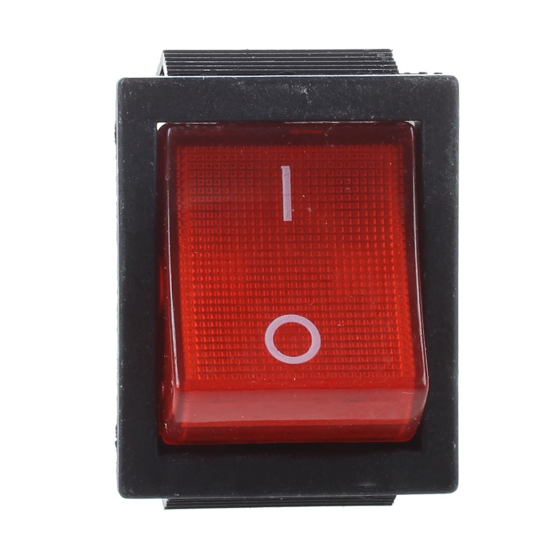 2 pezzi KCD4 DPST ON-OFF Interruttore a barra a 4 pin per interruttori 15A / 20A AC 250V / 125V