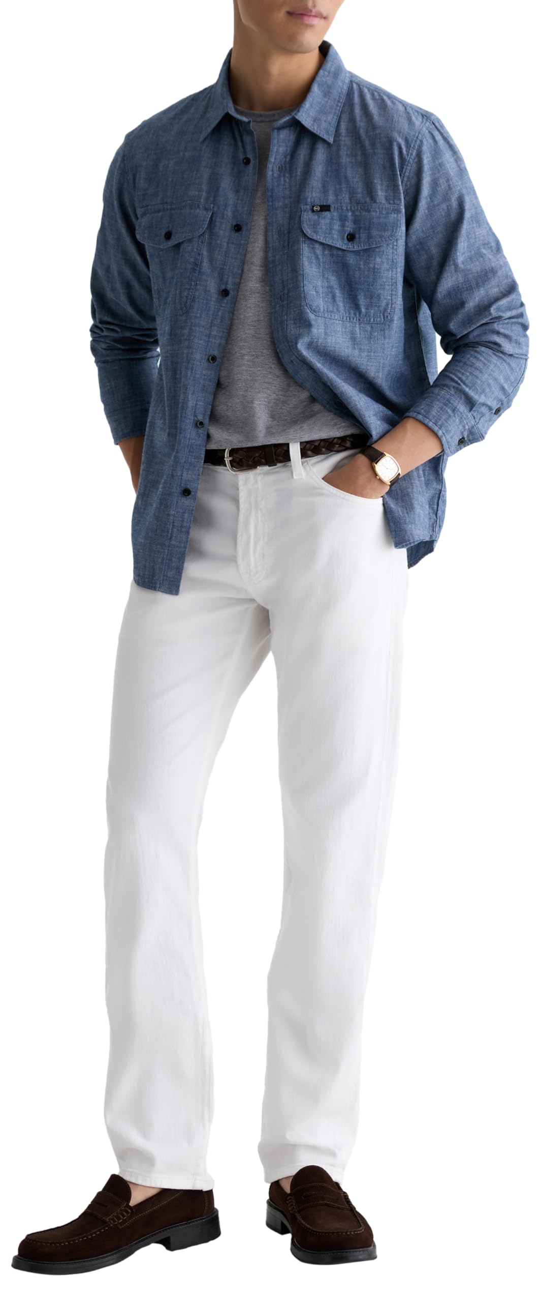AG Adriano Goldschmied Men's Everett Slim Straight Jean