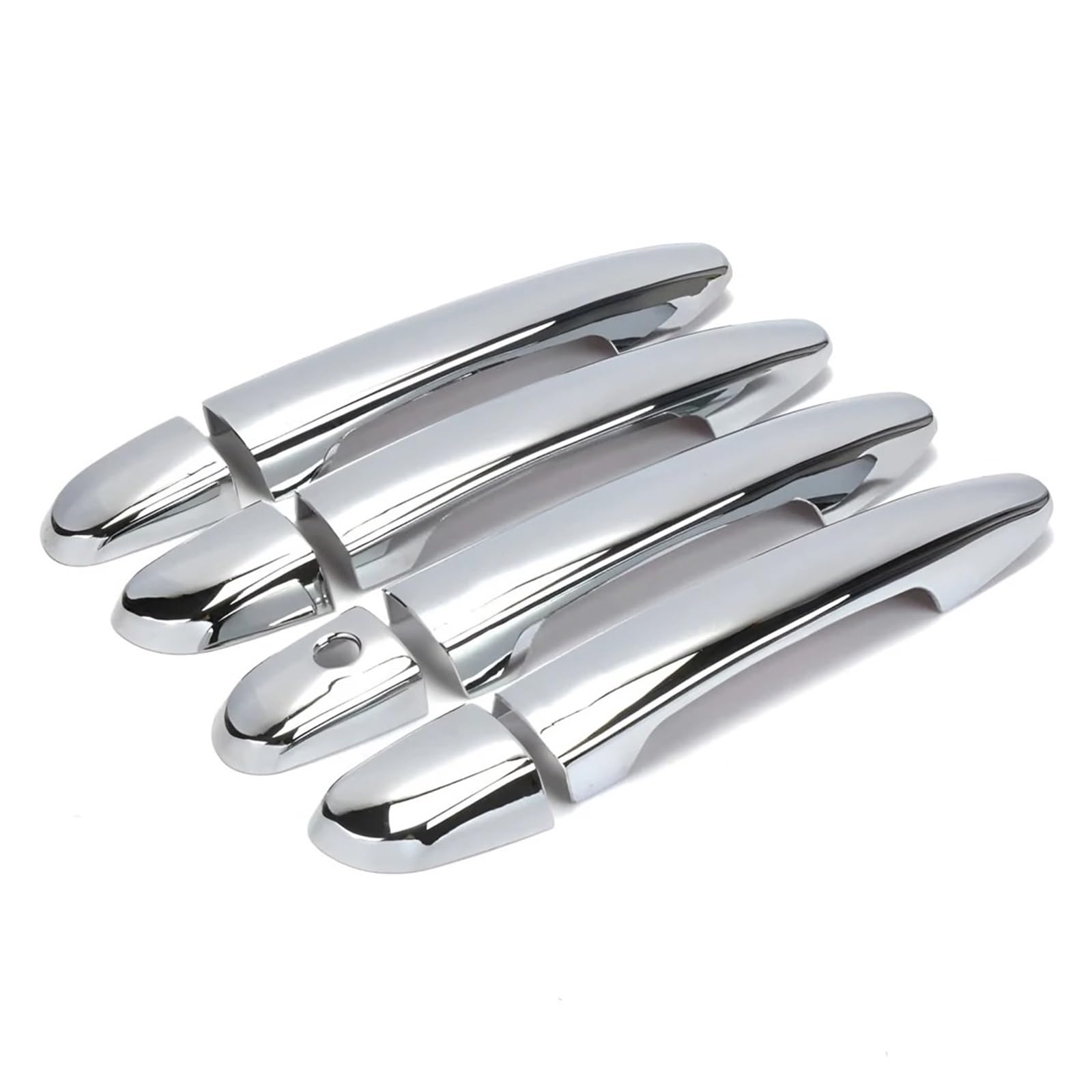 WNBXHSD Car Exterior Car Door Handle for Mazda for CX-5 SUV 2013-2023 Silver Car Exterior Side Door Handle Cover Trim