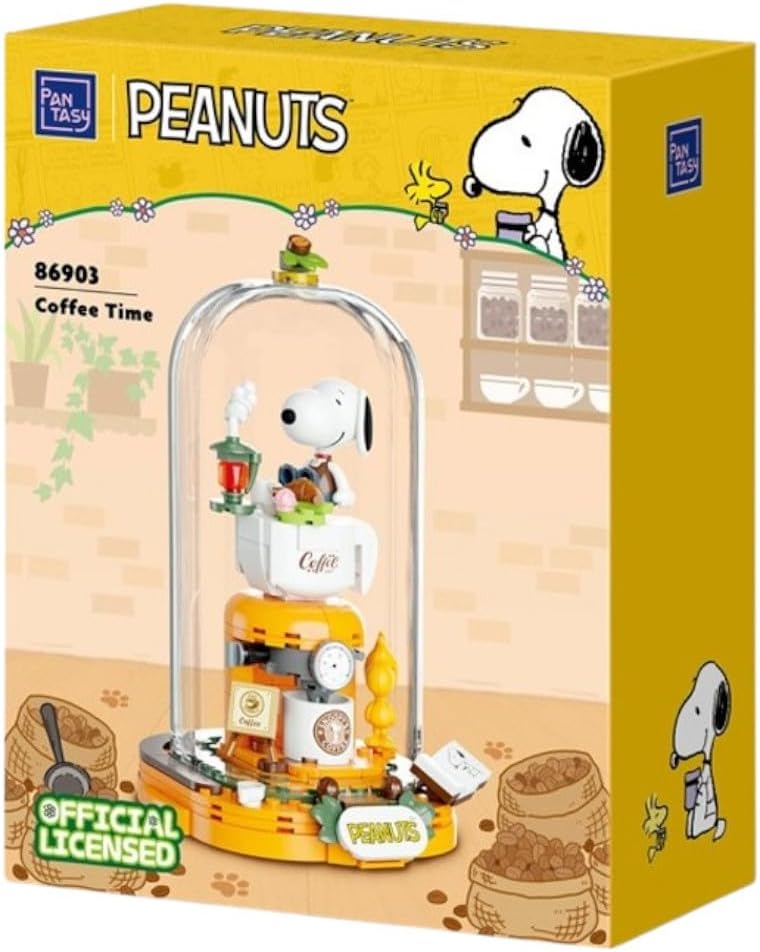 PAN TASY Set Construction Figure Pantasy Peanuts Coffee Time (86903)