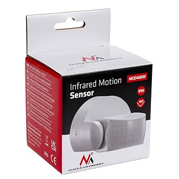 Maclean MCE243 GR Infrared PIR Motion Sensor IP65 2000W Movement