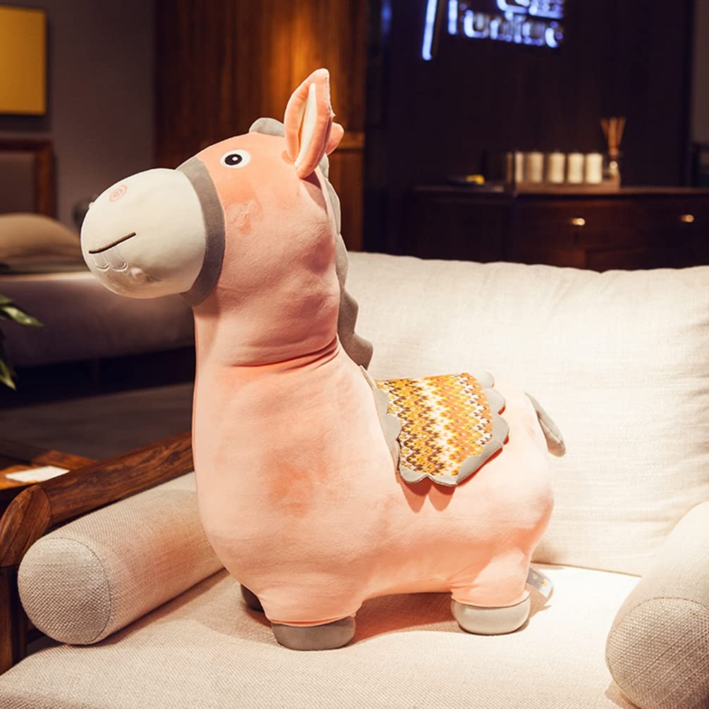 Amazon.co.jp: 抱き枕 ぬいぐるみ 馬 うま ロバ クッション 抱きまくら