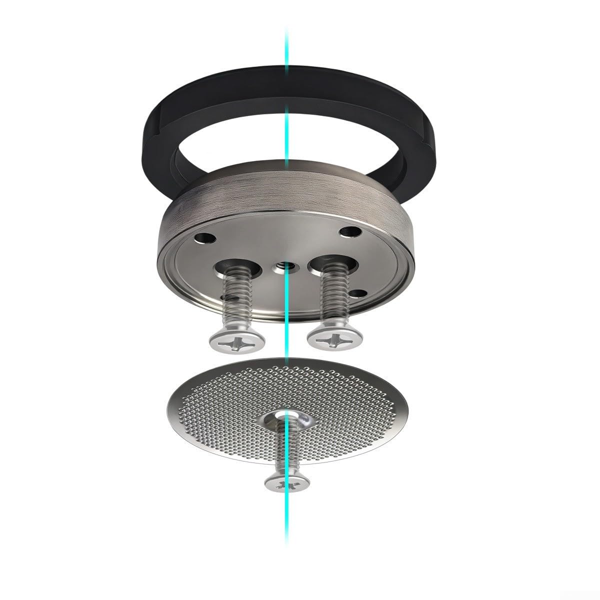 Kit di riparazione testina in acciaio inox per Gaggia Classic Paros D90 E90, filtro doccia preciso per estrazione uniforme, ricambio per macchina da caffè da 54 mm