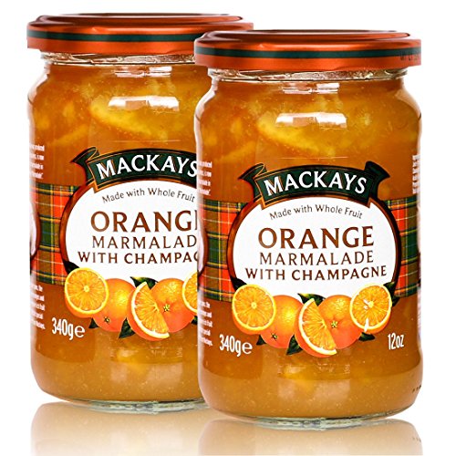 2x Mackays Orangen Marmelade Champagner Marc de Champagne 340g Cover
