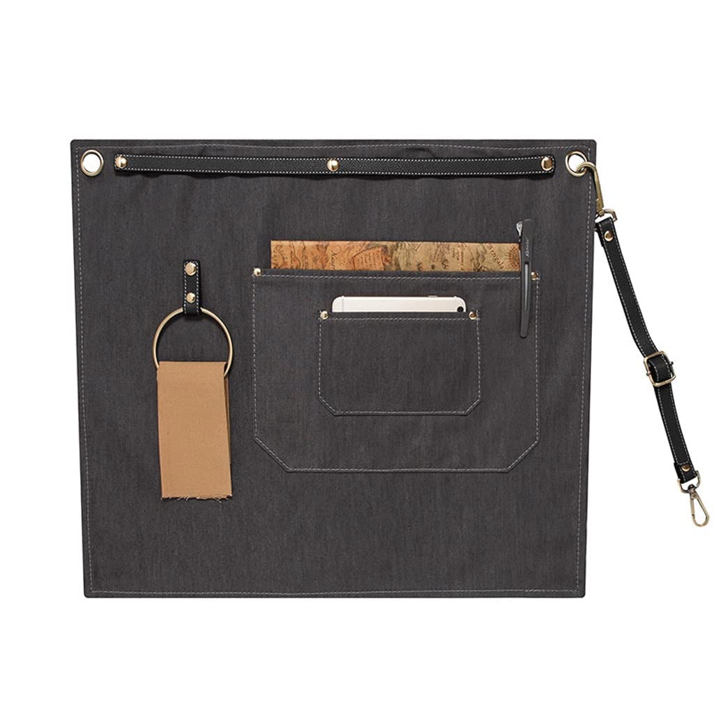 Tablier de travail denim SSDD idéal pour salon de thé et fleuriste