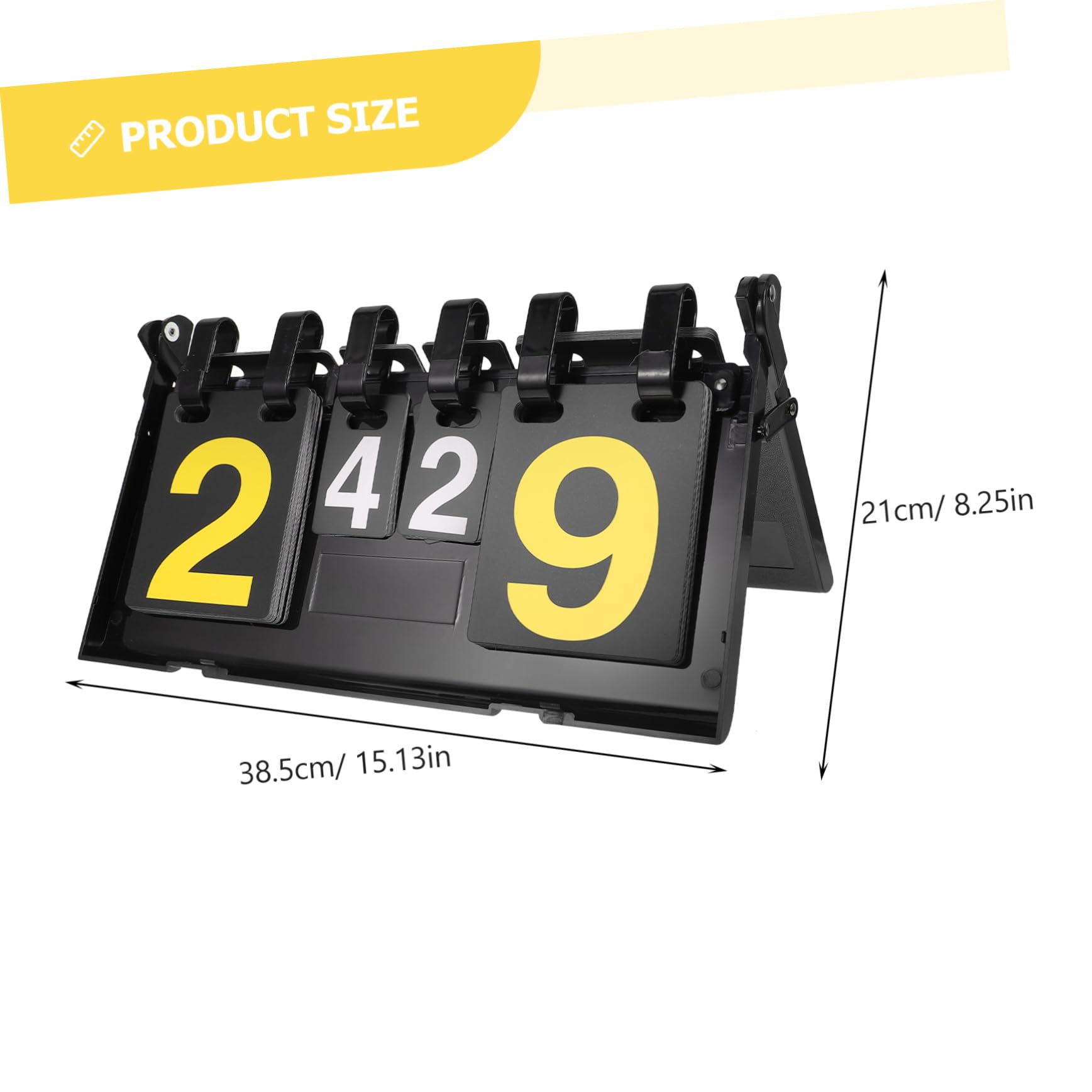 Garneck Sports Ball Flipper Scoreboard Portable Scoreboard for Basketball Football Volleyball Tennis