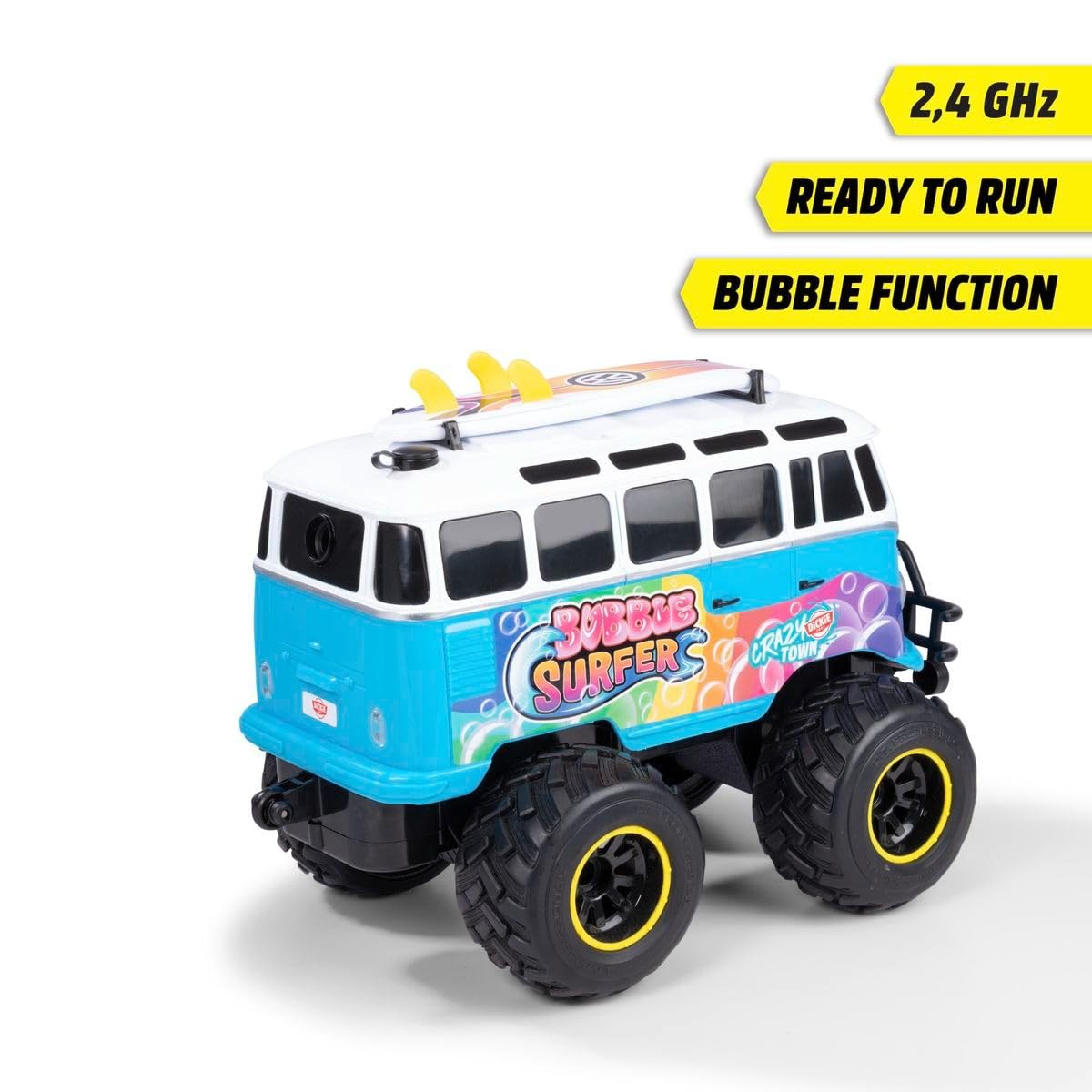 Dickie Toys 201106014 RC Volkswagen T1 Bubble Bus, 30 cm