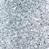 Jeejunye 2lb/910g Crushed Mirror Glass for Crafts 6-8mm Resin Glue Art Decorative DIY Crushed Mirror Pieces