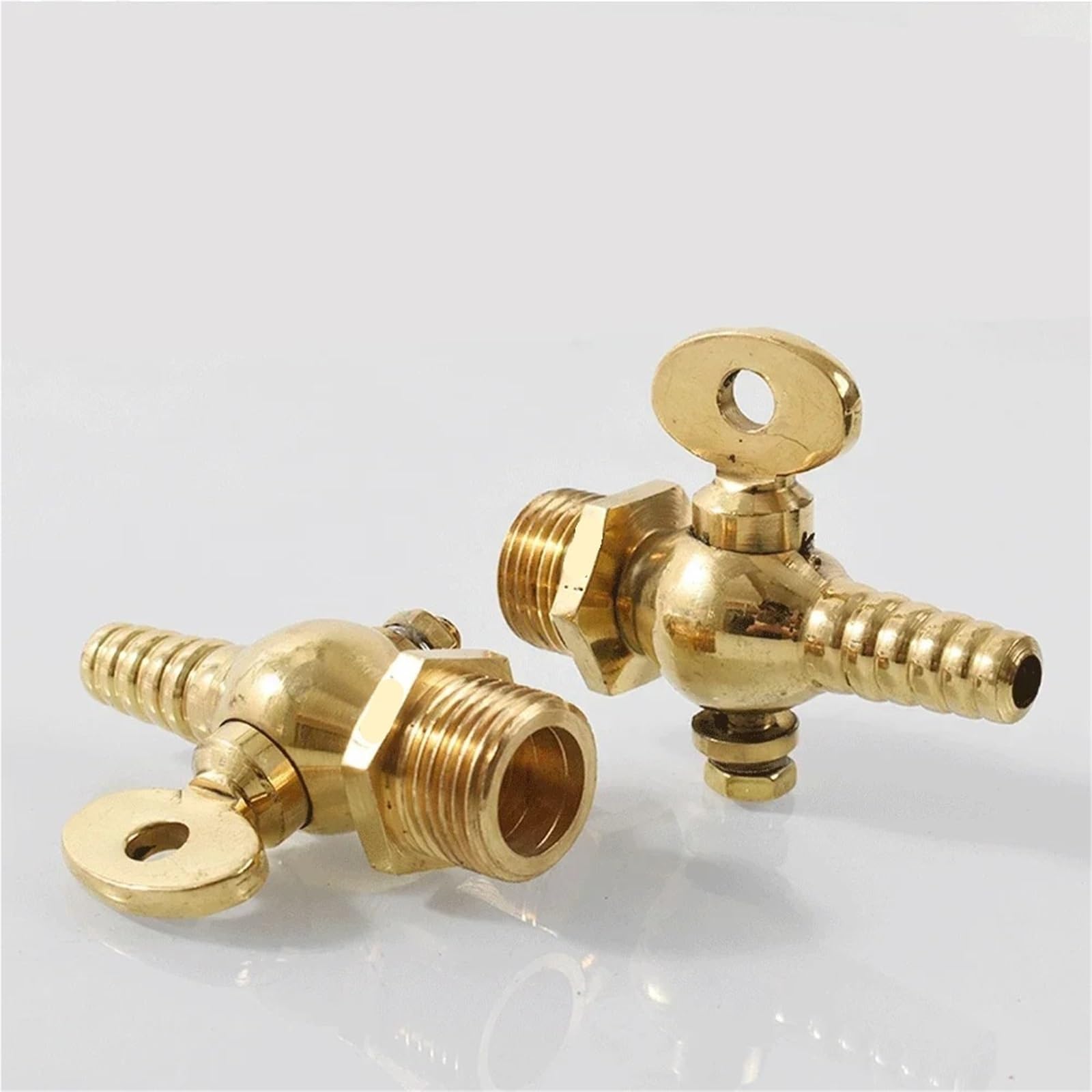 Robinet interrupteur 3/4 BSPP mâle vers tuyau 12mm pour stopper les fuites