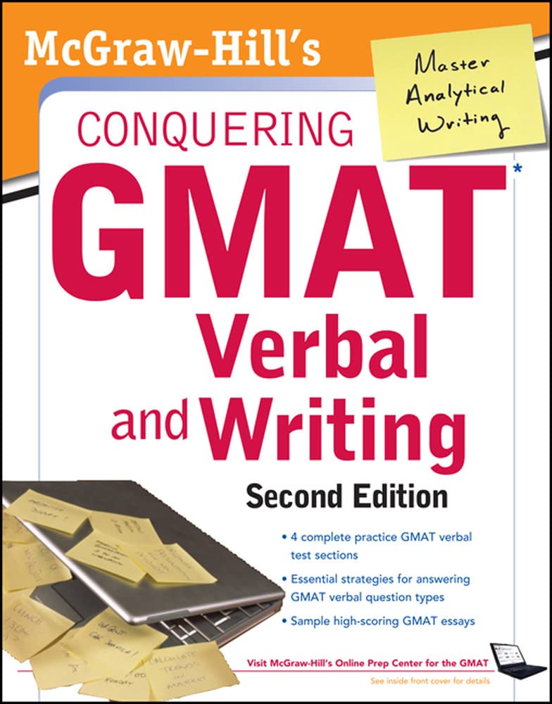 McGraw-Hills Conquering Gmat Verbal and Writing, 2nd Edition (TEST PREP)