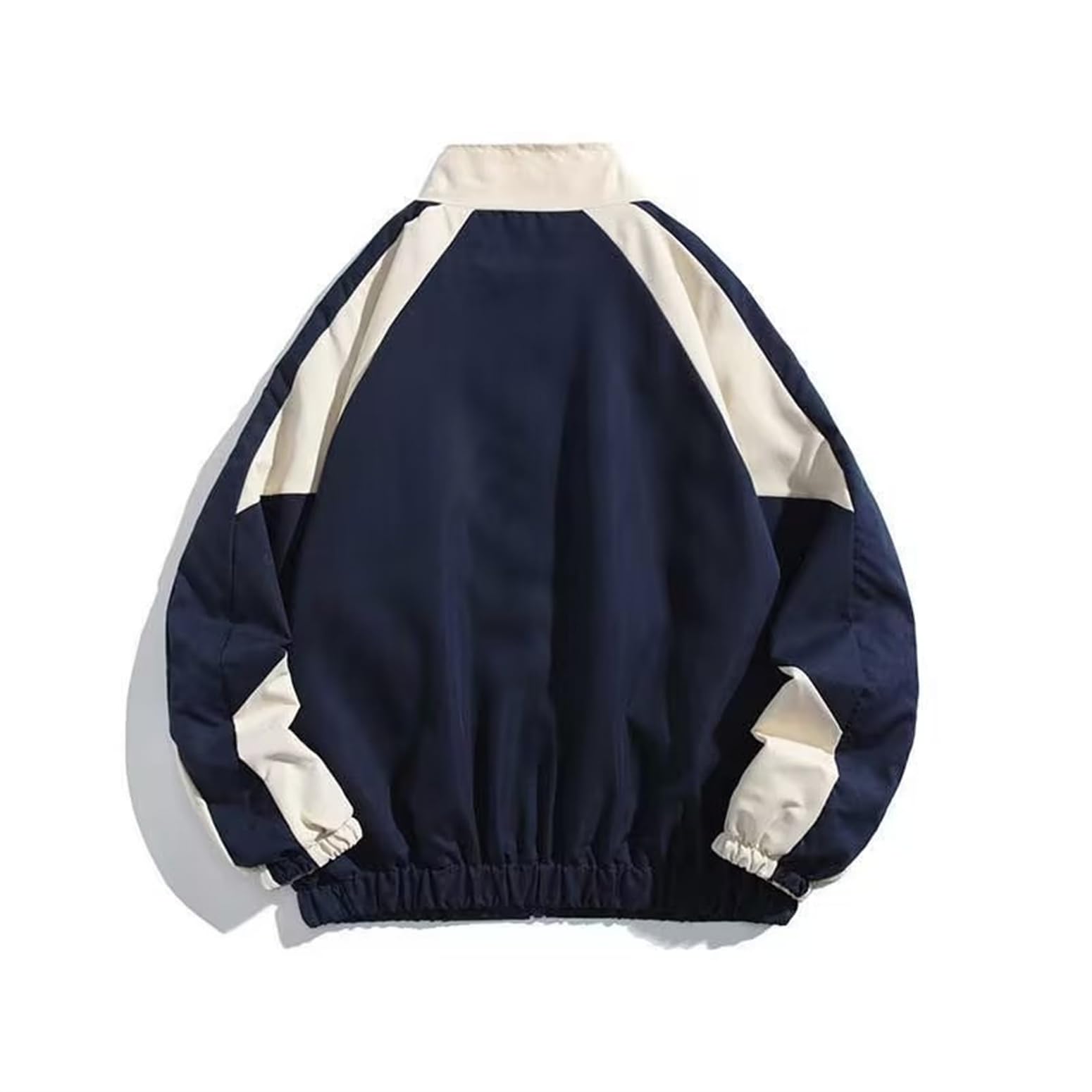 Giacca da College Y2K da Uomo Giacca Bomber Colletto rialzato Giacche Sportive Giacca Casual alla Moda Giacca da Baseball Vintage Hip Hop Streetwear Giacche estive Cappotto da Fidanzato