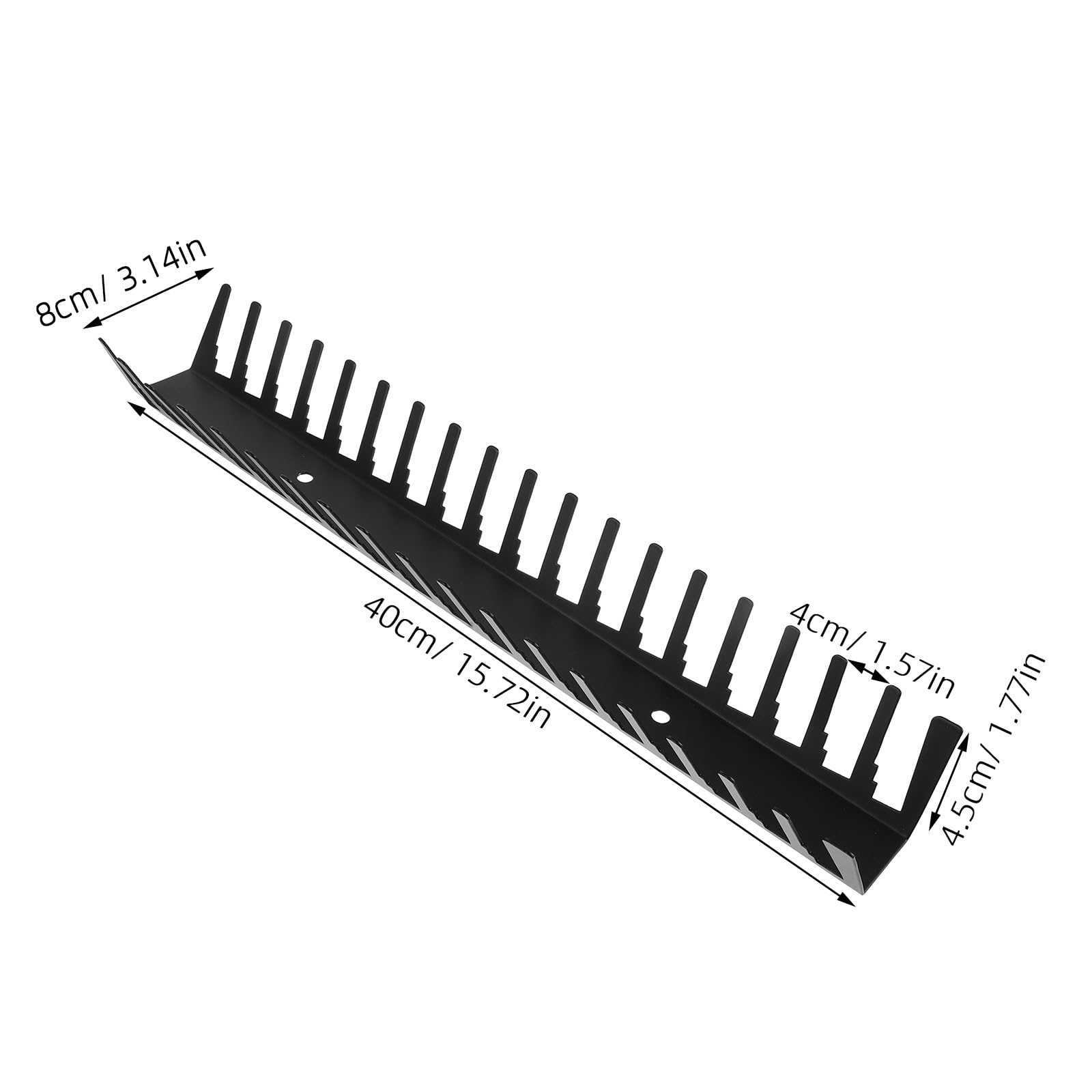 Toyvian Scaffale da Parete e Design Inclinato per Custodie CD in Acciaio al Carbonio Nero, Supporto Stabile Copertura Frontale Trasparente per Camere e Soggiorni