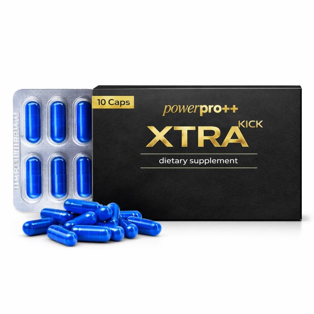 PowerPro++ Energy Support Supplement – Extra Strength Formula to Support Energy, Endurance & Daily Performance – 10 Capsules (1 Box)