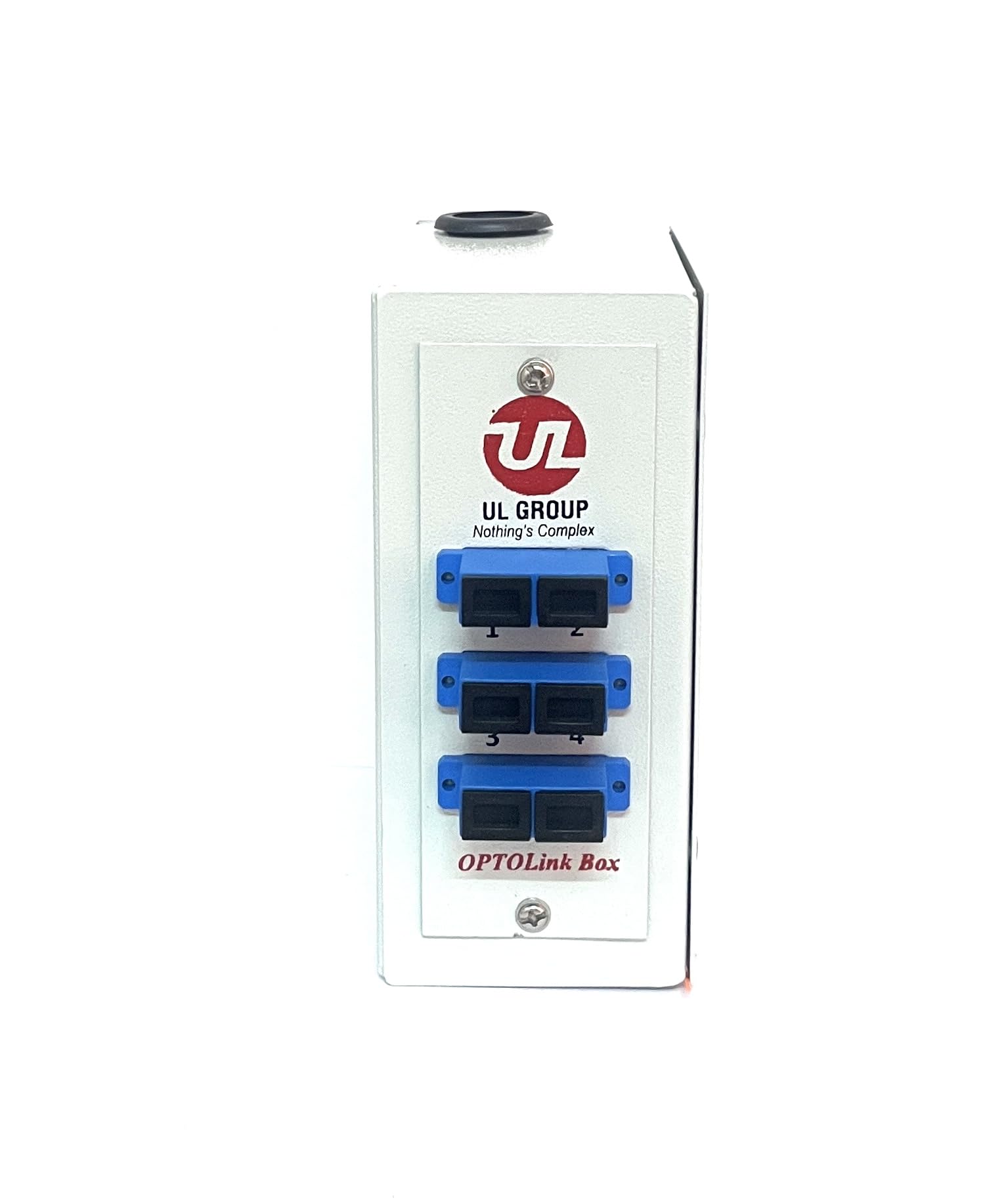6 port liu fully loaded ar tapes din rail mount fiber distribution box, din rail mount multi mode fiber patch panel 6 port sc/upc