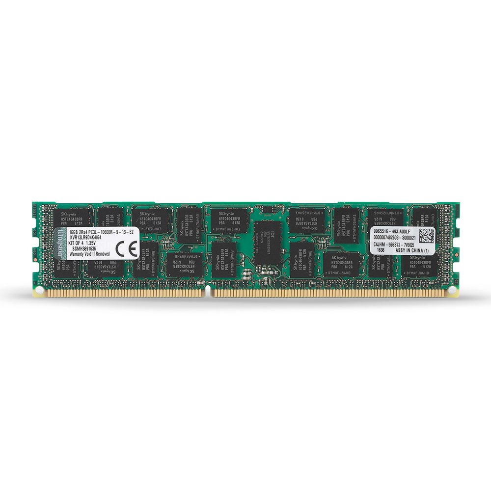 Kingston Technology ValueRAM 64 GB Kit of 4 (4x16 GB Modules