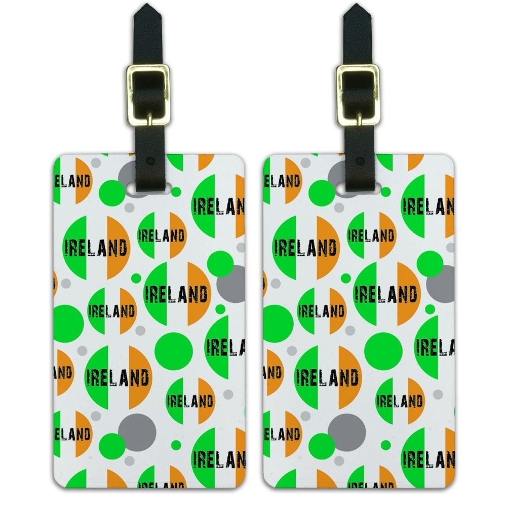 Graphics & More Country National C-i-Ireland Irish Flag, White