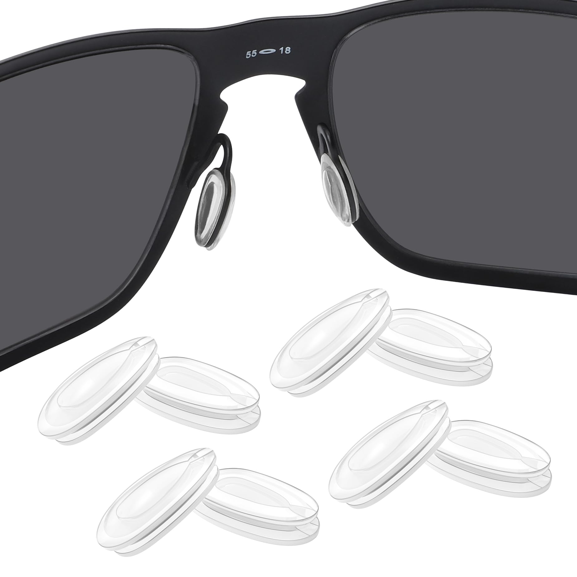 BLAZERBUCK Replacement Nose Piece Nose Pads for Oakley Holbrook Metal OO4123 Sunglass