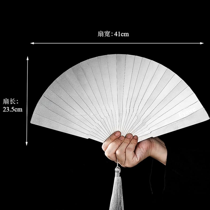 羽の剣 アルミ合金扇 うちわ 実用品 羽の剣 アルミ合金扇 うちわ 実用品