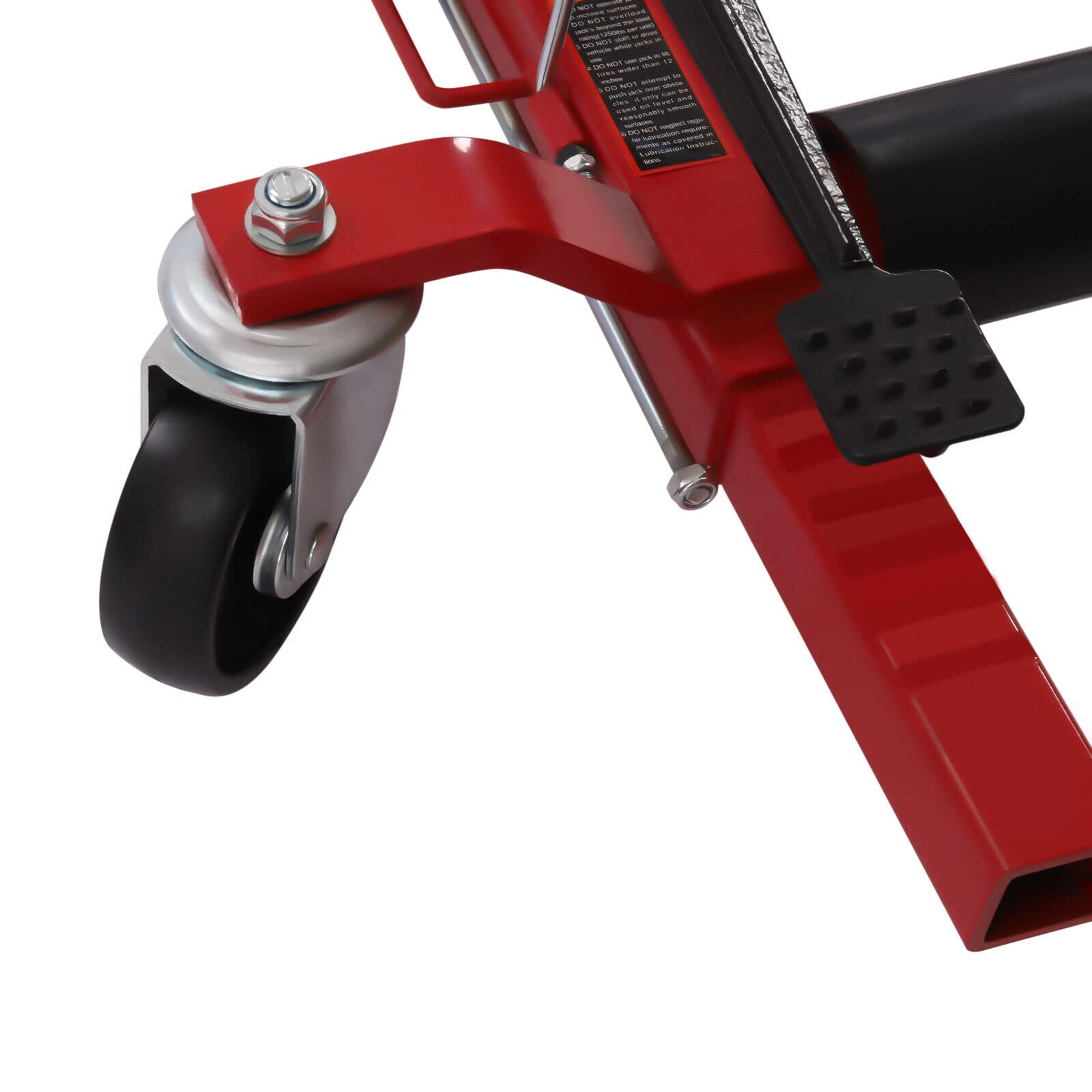 TQSHOoP Car Wheel Moving Dolly Ratchet Type Auto Tire Mechanic Lift