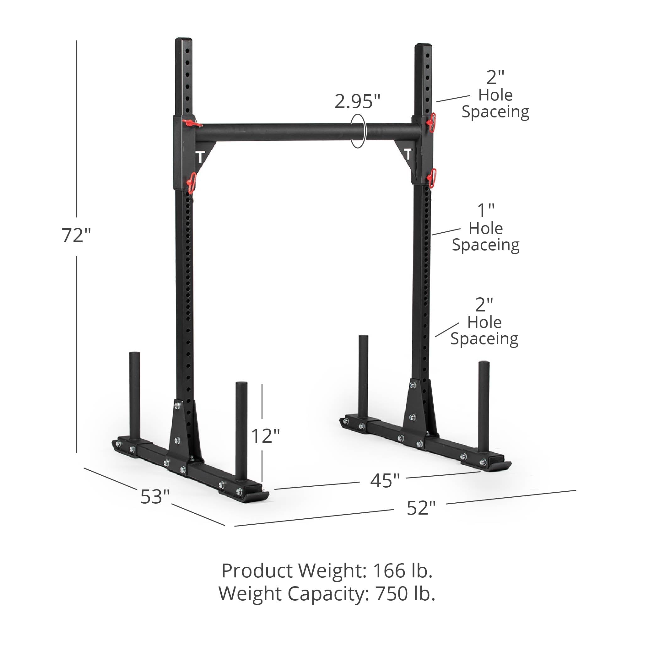 Titan Fitness T Series Short 72 Strongman Yoke 750 Desertcart