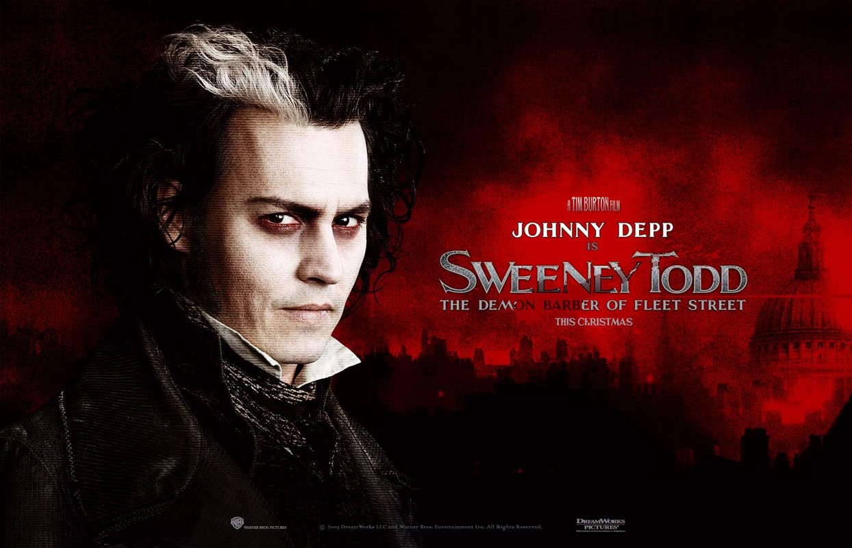 Movie Sweeney Todd 28696 J33838 A3 Poster on Photo Paper - Glossy Thick  (16.5/11.7 inch)(42/30 cm) - JKPRint - Film Movie Posters Wall Decor Art  Actress Actor Anime Auto Cinema Room Wall Decoration : Amazon.ca: Home