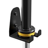 Olympic Barbell Hanger,Garage Gym Bar Wall Rack,Vertical Barbell Mount Rack,Black Powder Coated,Space Saving Commercial or Home Gym Accessory,Holds Under 33mm Bar Size