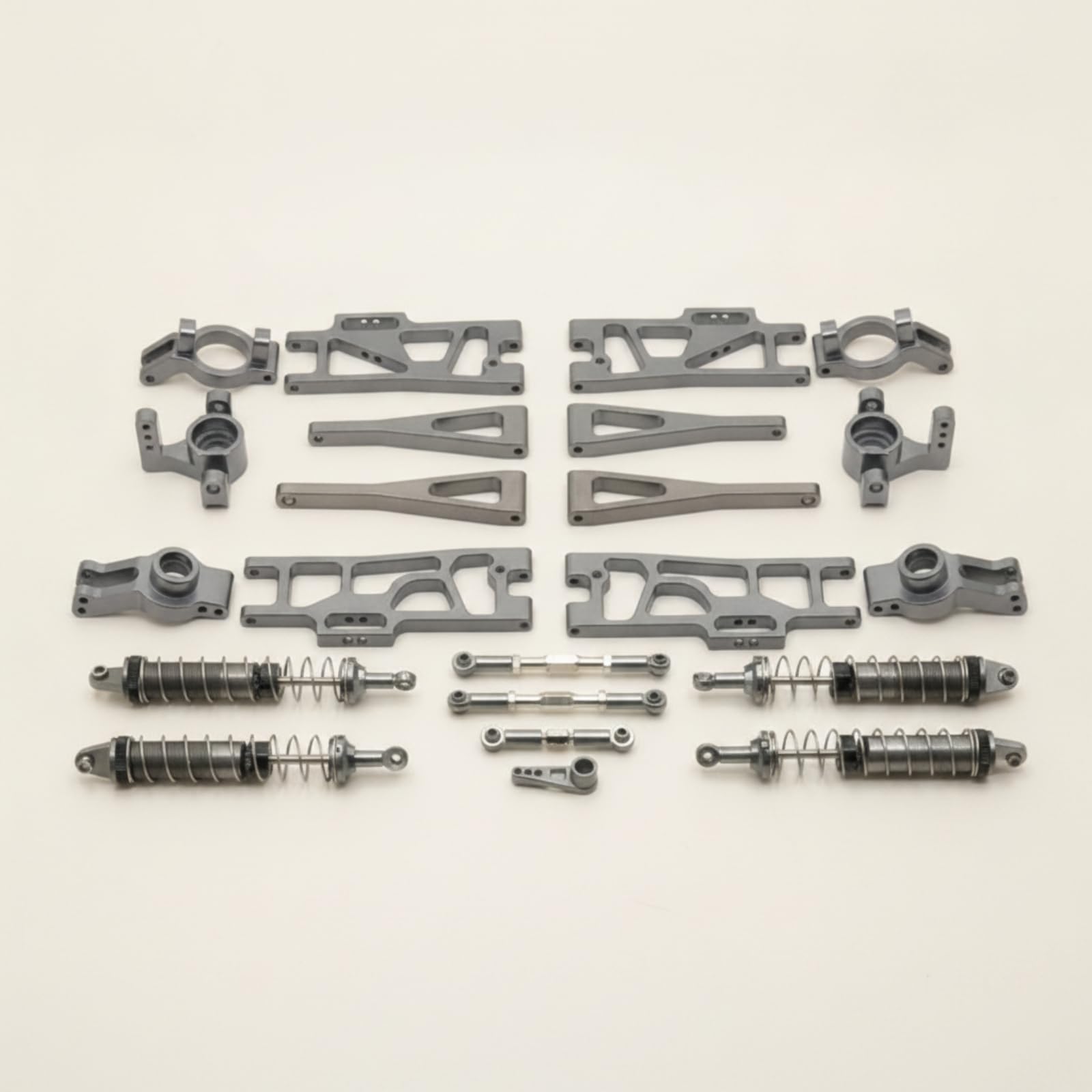 Kit di Aggiornamento Rc Rinforzato Braccetti Sospensione Rc Regolabile Ricambi per Modellisti, Oro