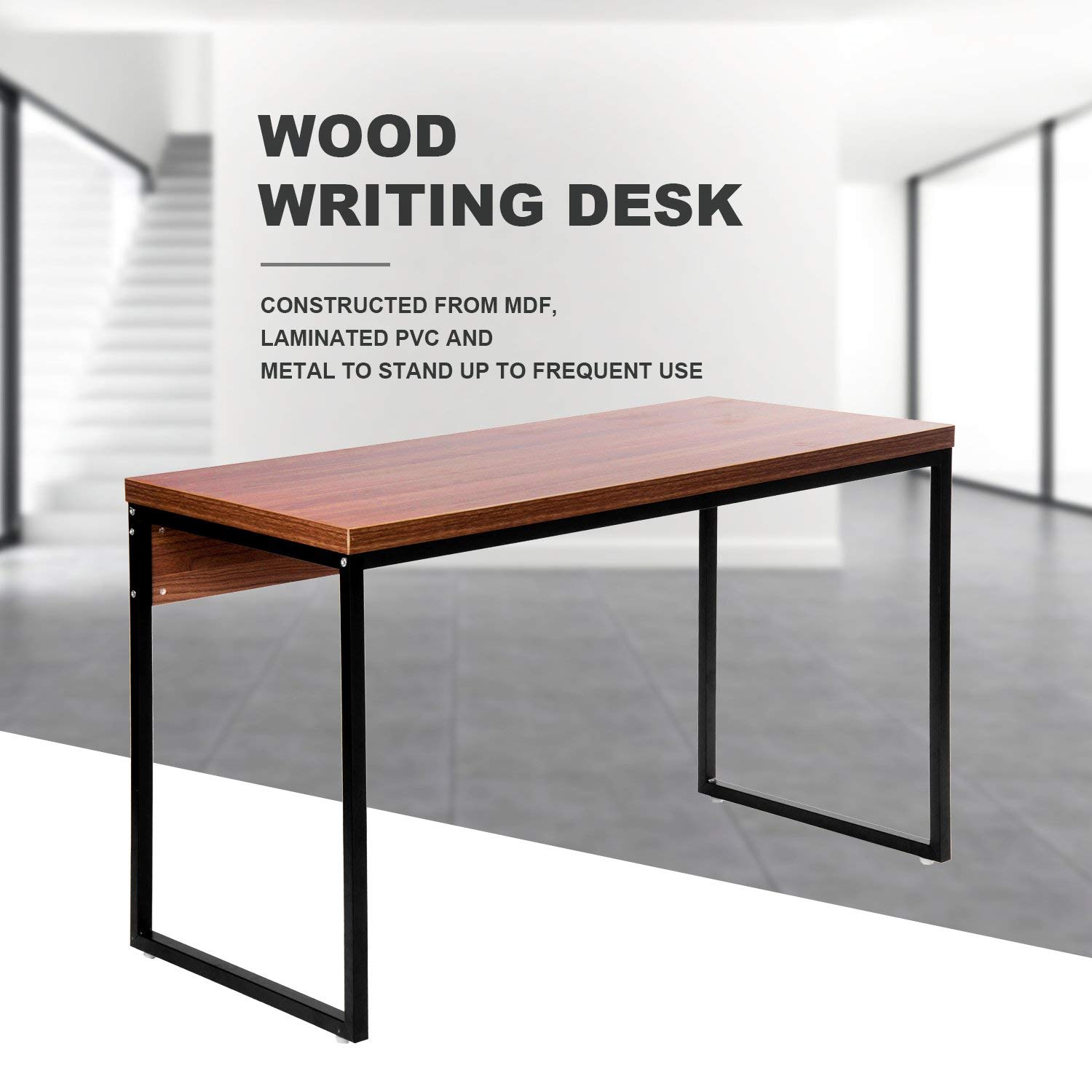 Buy Merax Wood Writing Home Furniture Workstation Soho Rectangular Dining Office