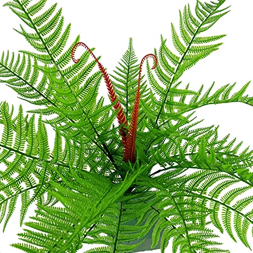 Leaf Design Artificial Plants, Dixie Fern Dark Green, 60cm,LEAFFERNS0834 - Image 3